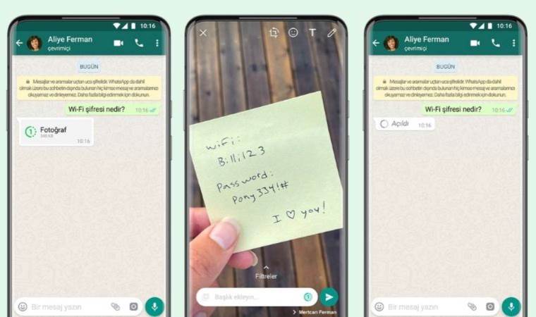 WhatsApp’a yeni özellik
