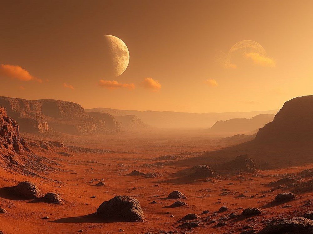 Mars'ın Yeni Yerçekimi Haritası ve Olympus Mons'un Gizemleri