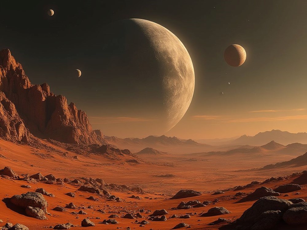 Mars'ın Yeni Yerçekimi Haritası ve Olympus Mons'un Gizemleri