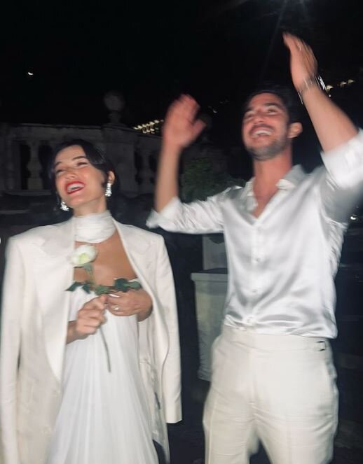 Pınar Deniz ve Kaan Yıldırım'ın Roma'daki Büyüleyici Düğünü