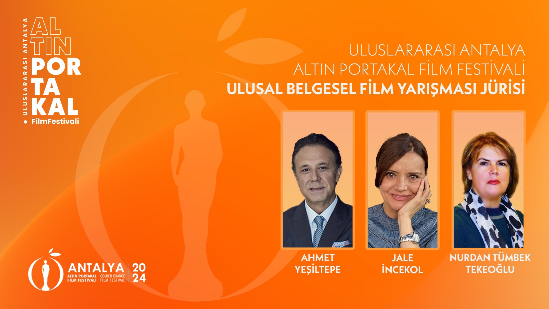 Antalya Altın Portakal Film Festivali'nde Yeni Jüri Üyeleri Açıklandı