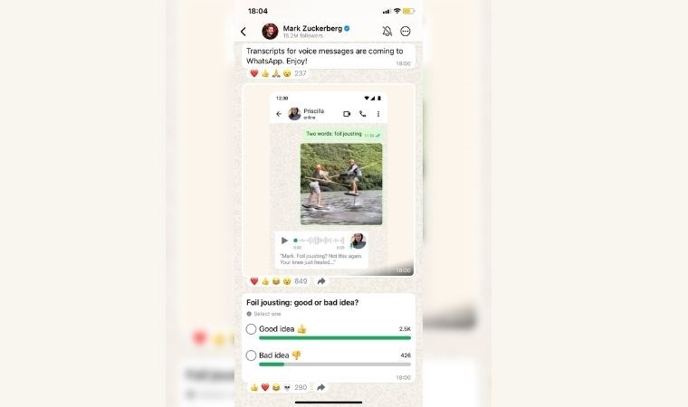 WhatsApp'ta Yeni Sesli Mesaj Özelliği
