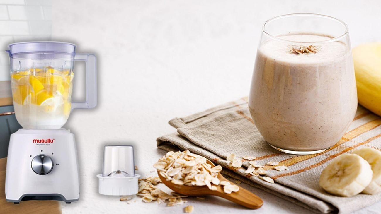 Badem sütlü ve kuru kayısılı smoothie tarifi
