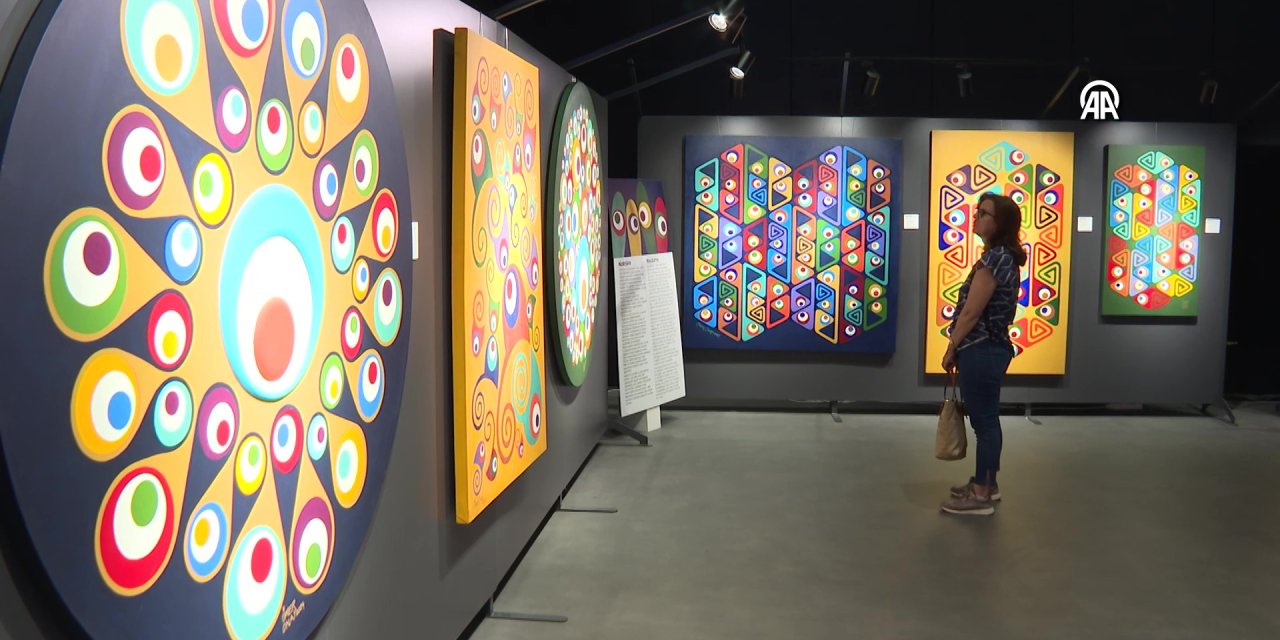 Ressam Ömer Onay’ın “Bilinç Akışı” sergisi ziyarete açıldı