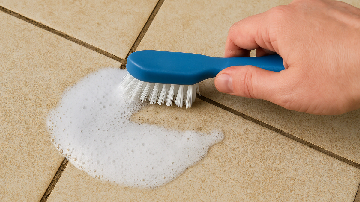 Kimyasalsız derz beyazlatma yöntemi