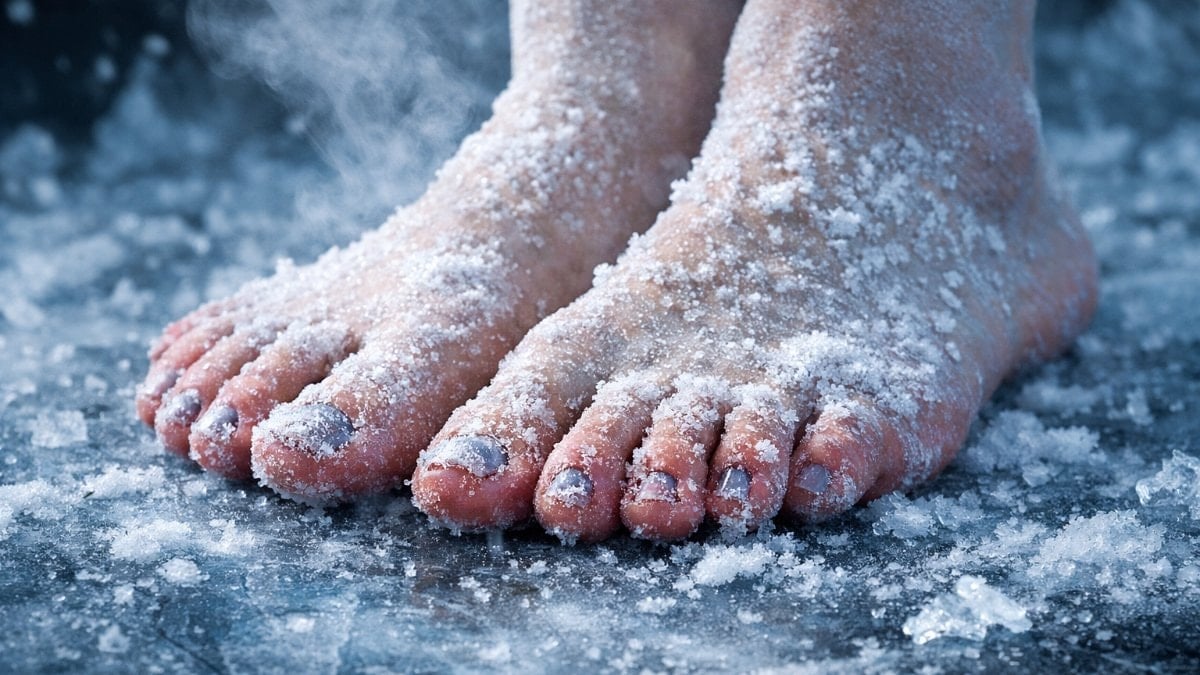 Buz kesen ayakların sebebine bakın!