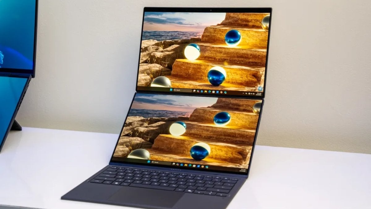 Çift ekranlı laptop CES 2026’da tanıtıldı