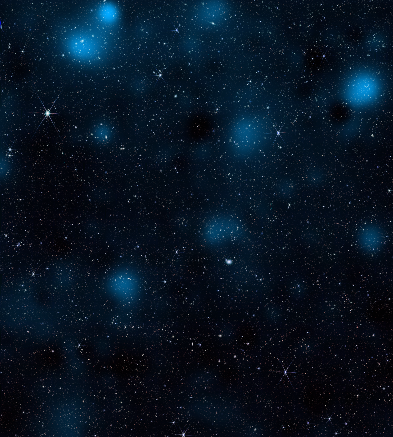 NASA, karanlık maddenin en net haritasını çıkardı