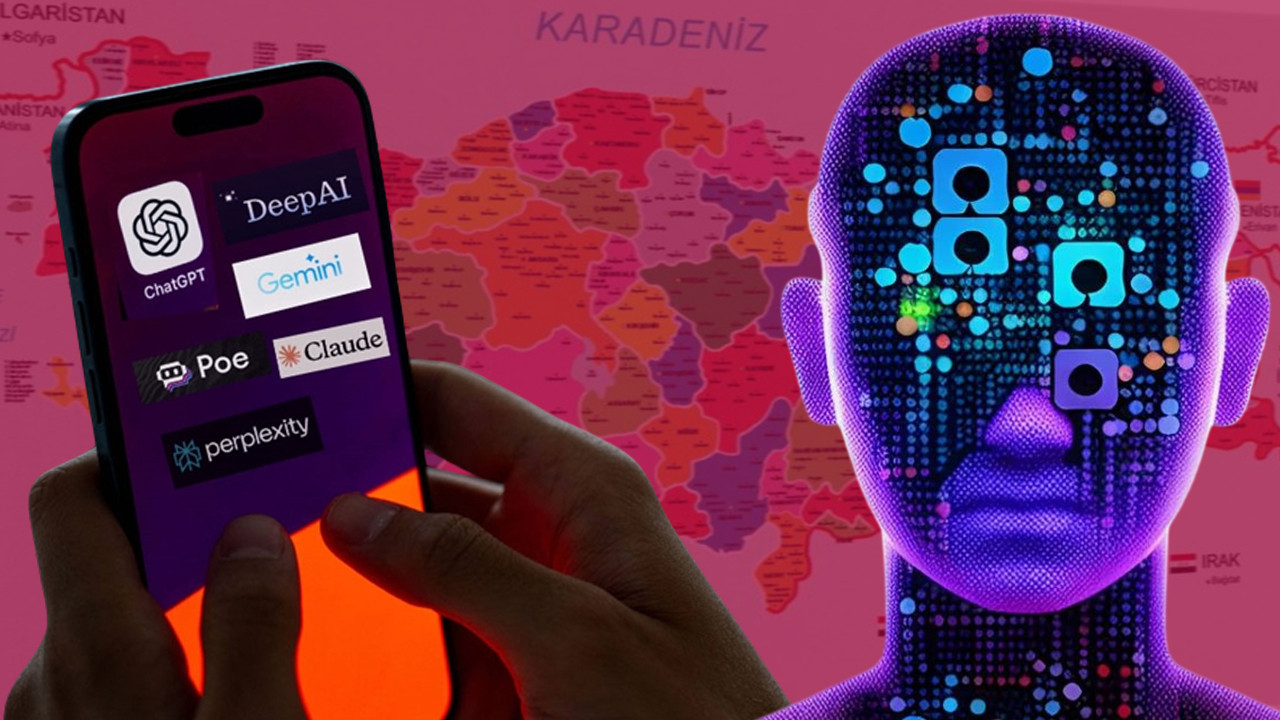 Yapay zeka kullanım haritası çıktı