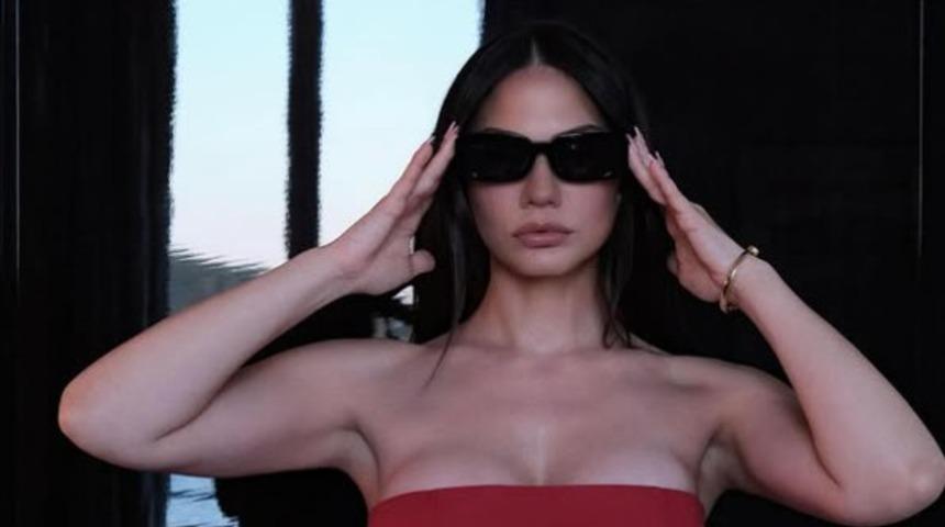 Demet Özdemir Arap dergisine kapak oldu