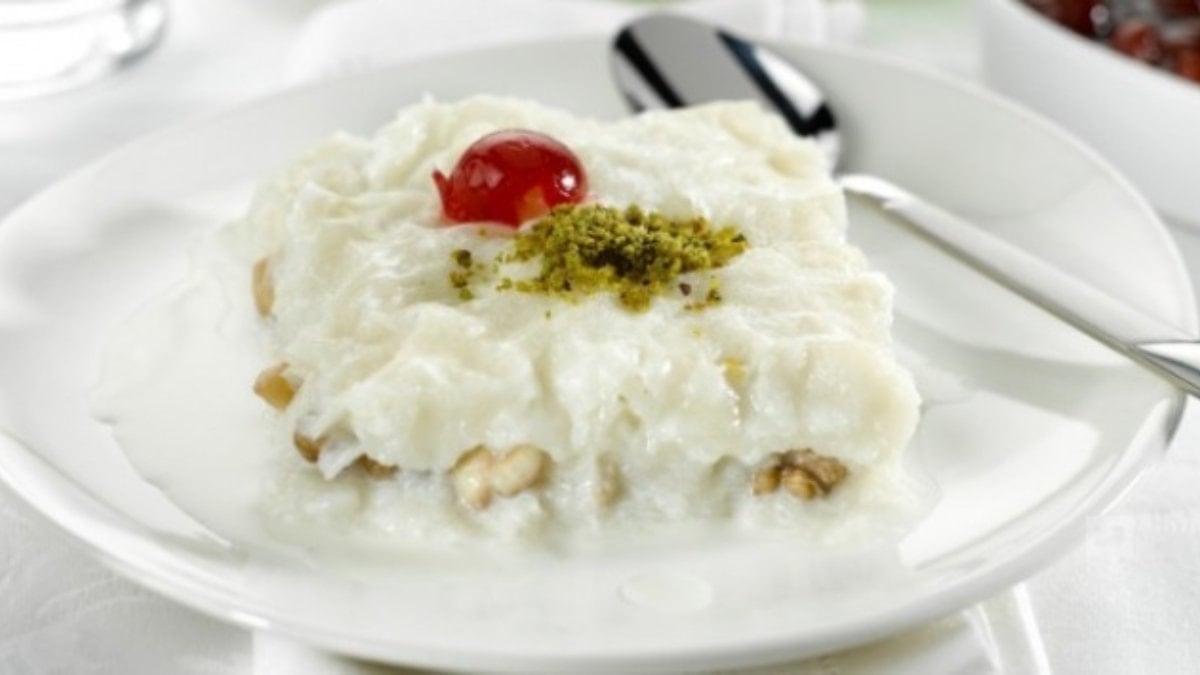 İşte güllaç sütünün püf noktası!