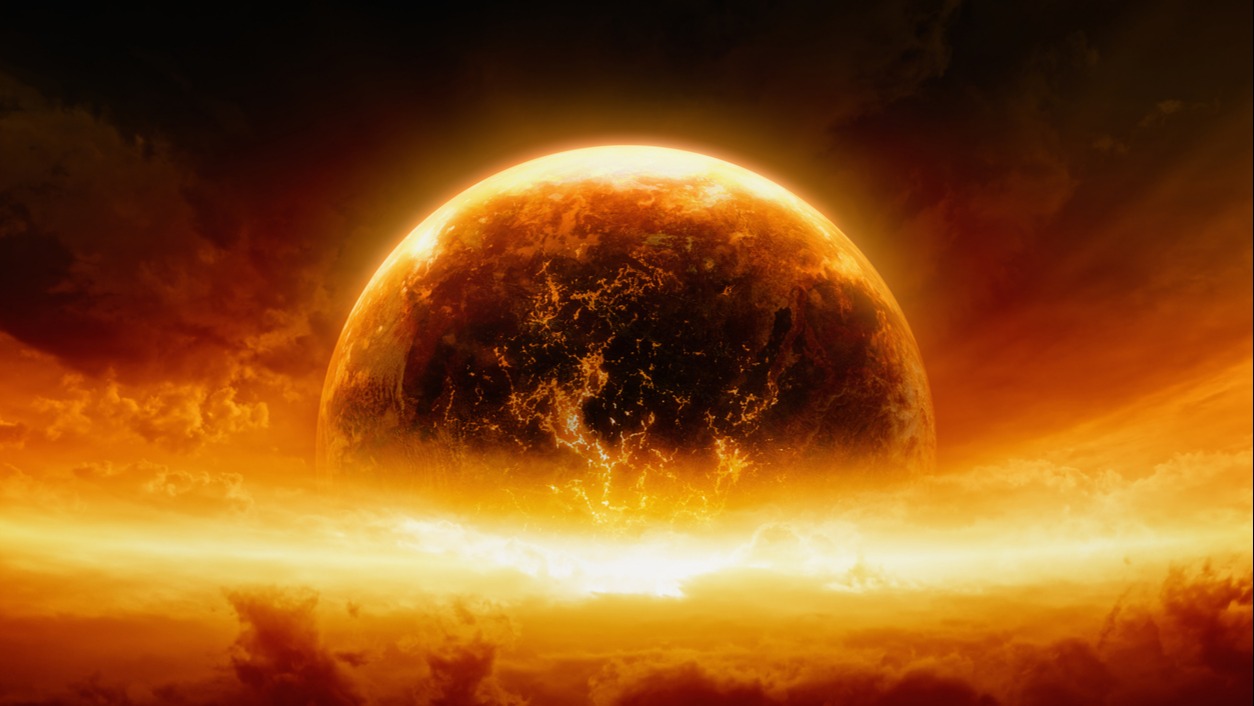 Cehennem gezegeni bulundu