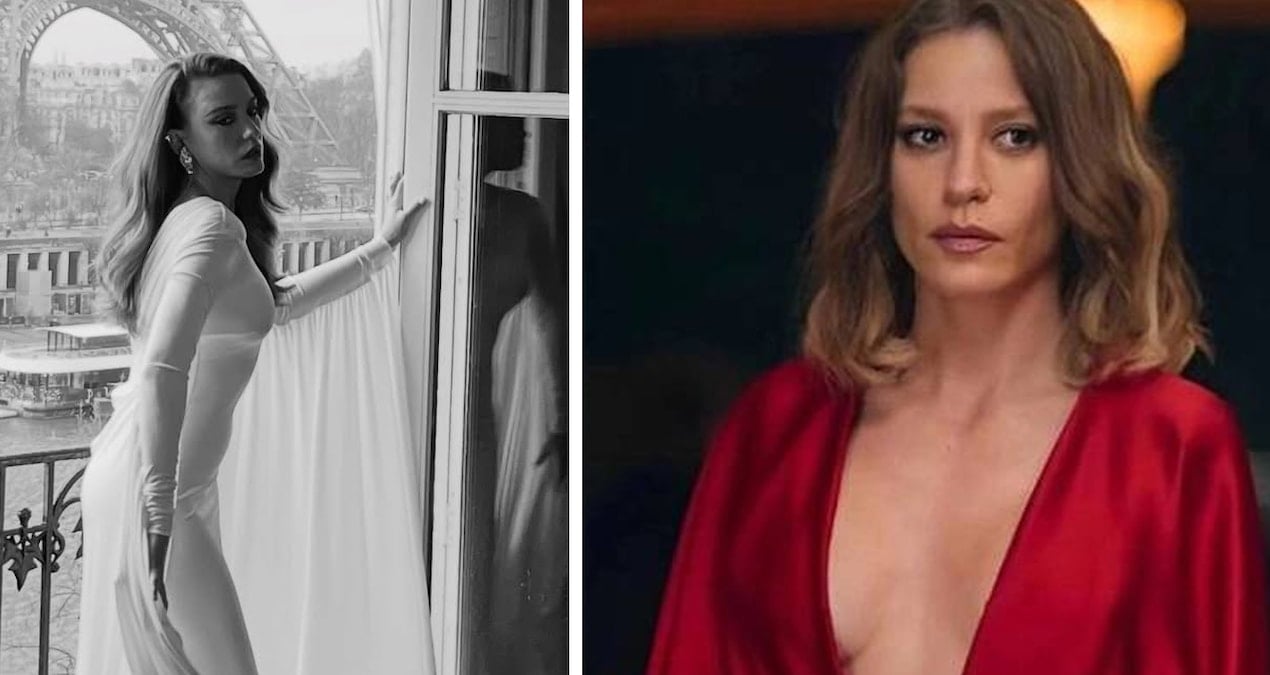 Serenay Sarıkaya’nın beyaz elbiseli pozuna yorum yağdı