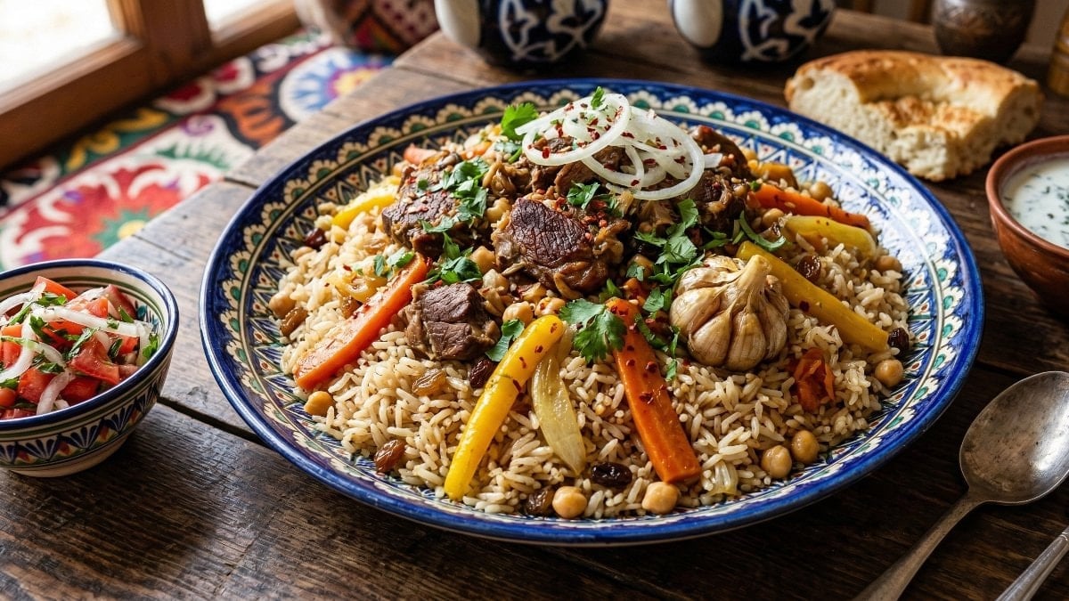 Tek tencerede Özbek pilavı tarifi