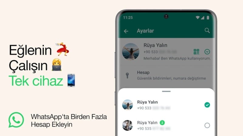 iPhone’da Çift WhatsApp Özelliği: Tek Cihazda İş ve Kişisel Hesaplar Nasıl Kullanılır