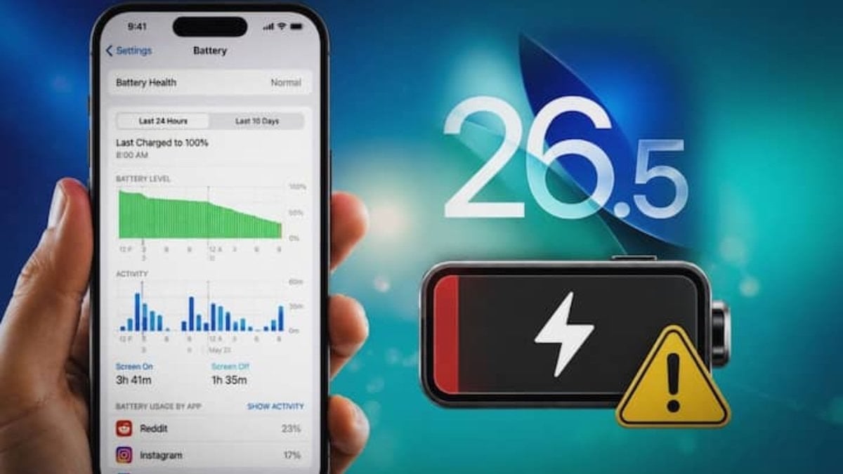iOS 26.5’ten sonra iPhone şarjınız hızlı tükeniyor olabilir