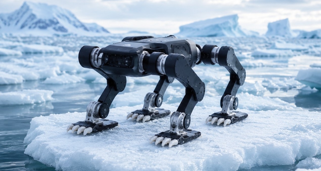 Robot köpek bir ilki başardı