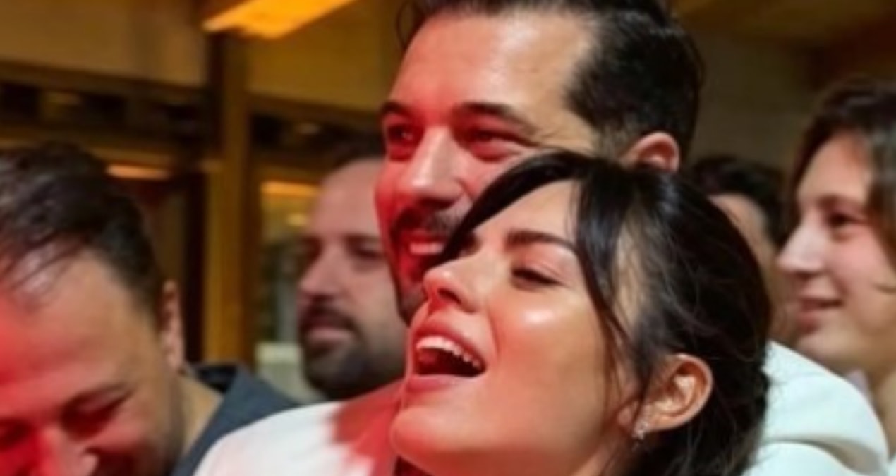 Çağatay Ulusoy ve Aslıhan Malbora ilk kez böyle görüntülendi
