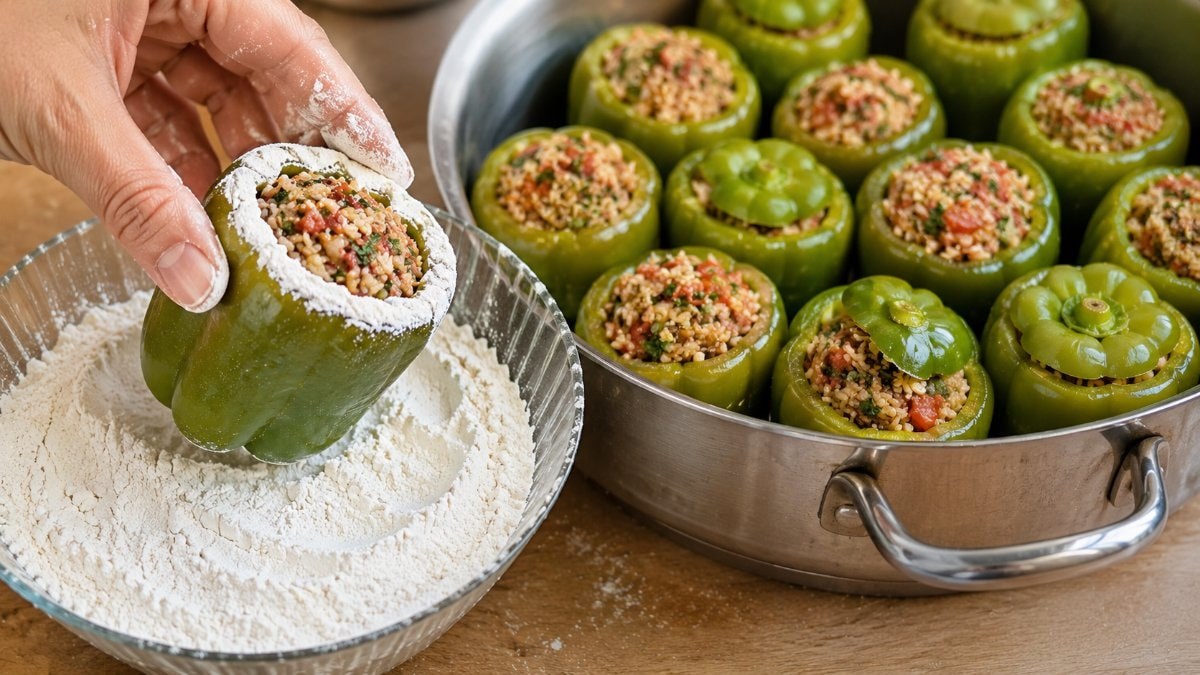 Dolma biber pişirmenin efsane püf noktası