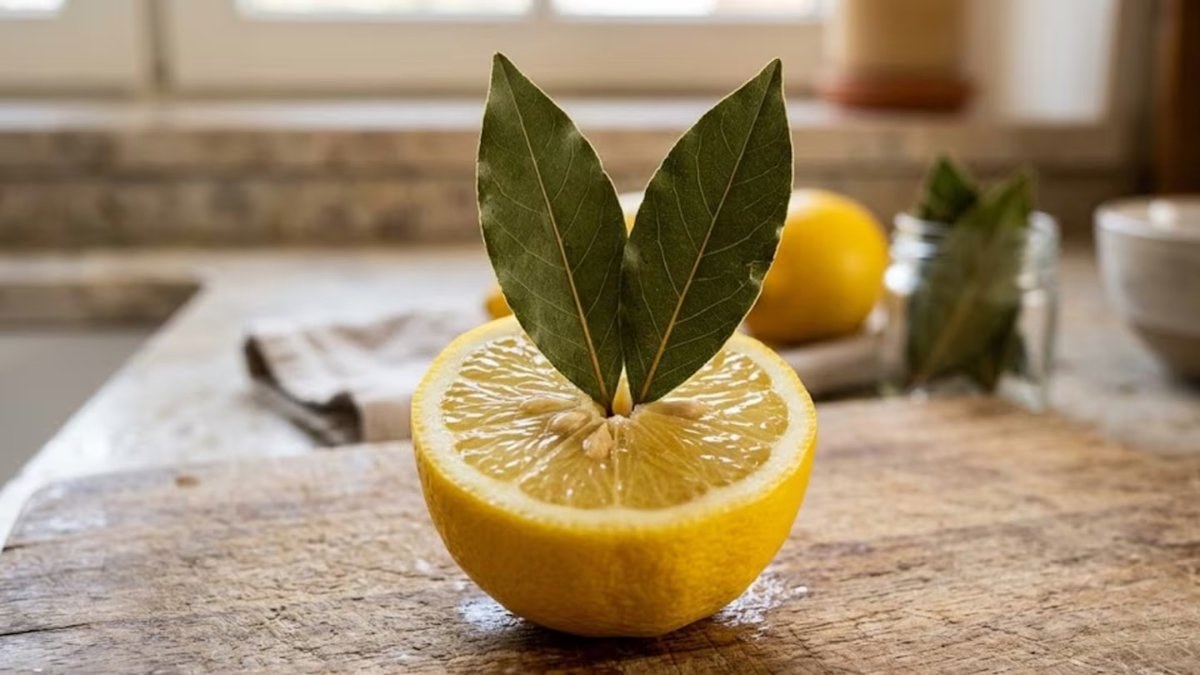 Limonun içine defne yaprağı saplayın