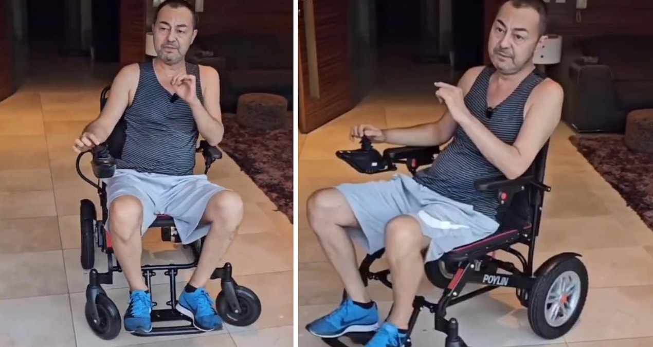 Serdar Ortaç 30 gün tedavi gördü, klip çekiminde ayakta duramadı