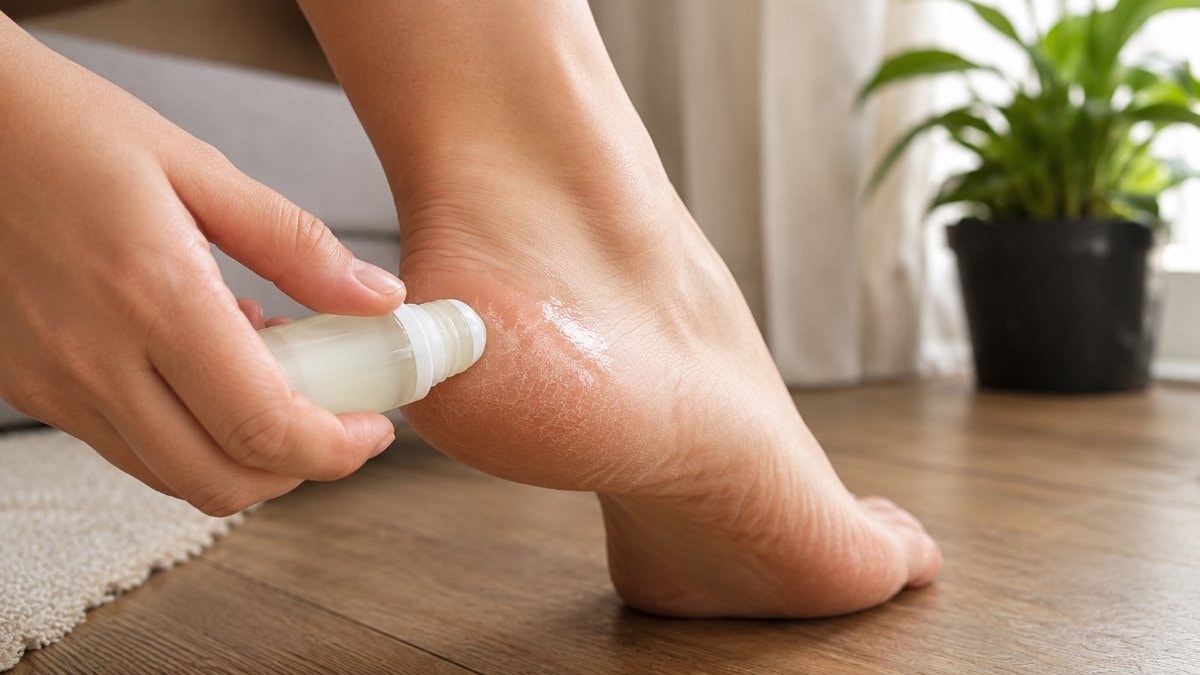 Topuklarına roll-on gibi sürdü, 3-4 günde pamuk gibi oldu
