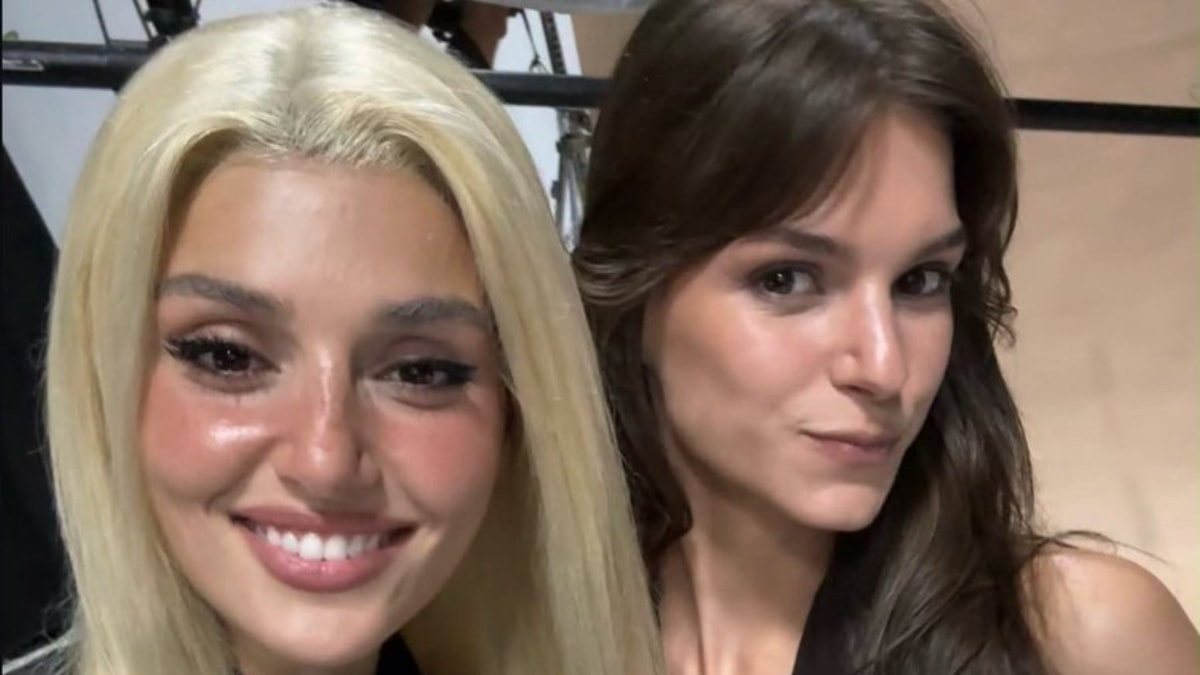 Hande Erçel sarışın oldu
