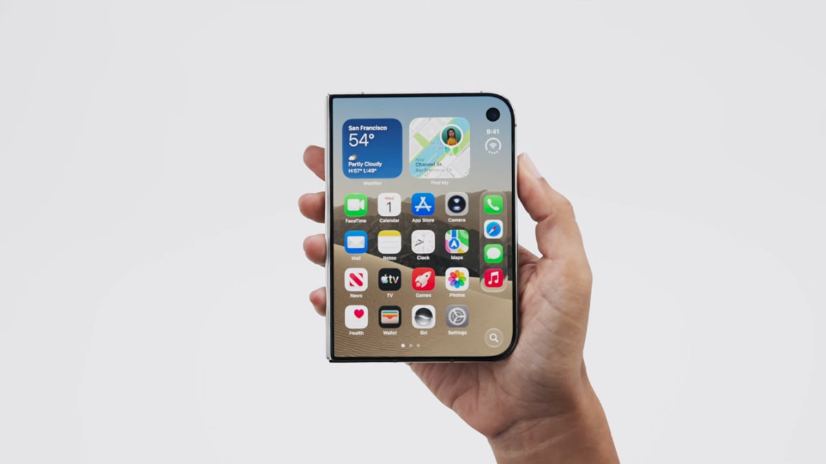 Katlanabilir iPhone Duo tanıtıldı