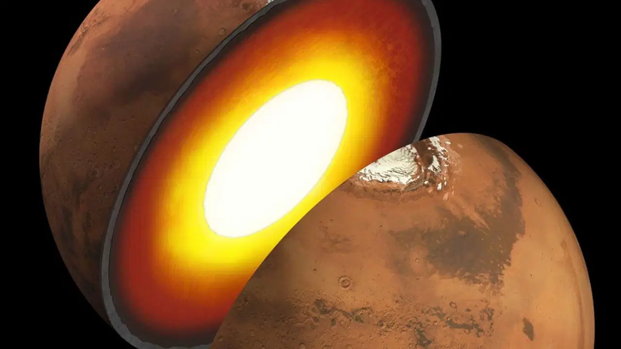 Mars’ın güneyi kuzeyden 400 derece daha sıcak olabilir