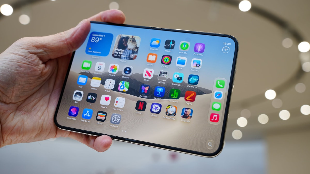 Katlanabilir iPhone Duo modelinin batarya kapasitesi ortaya çıktı